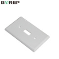 YGC-011 Placa de pared de corriente eléctrica con interruptor abatible con enchufe